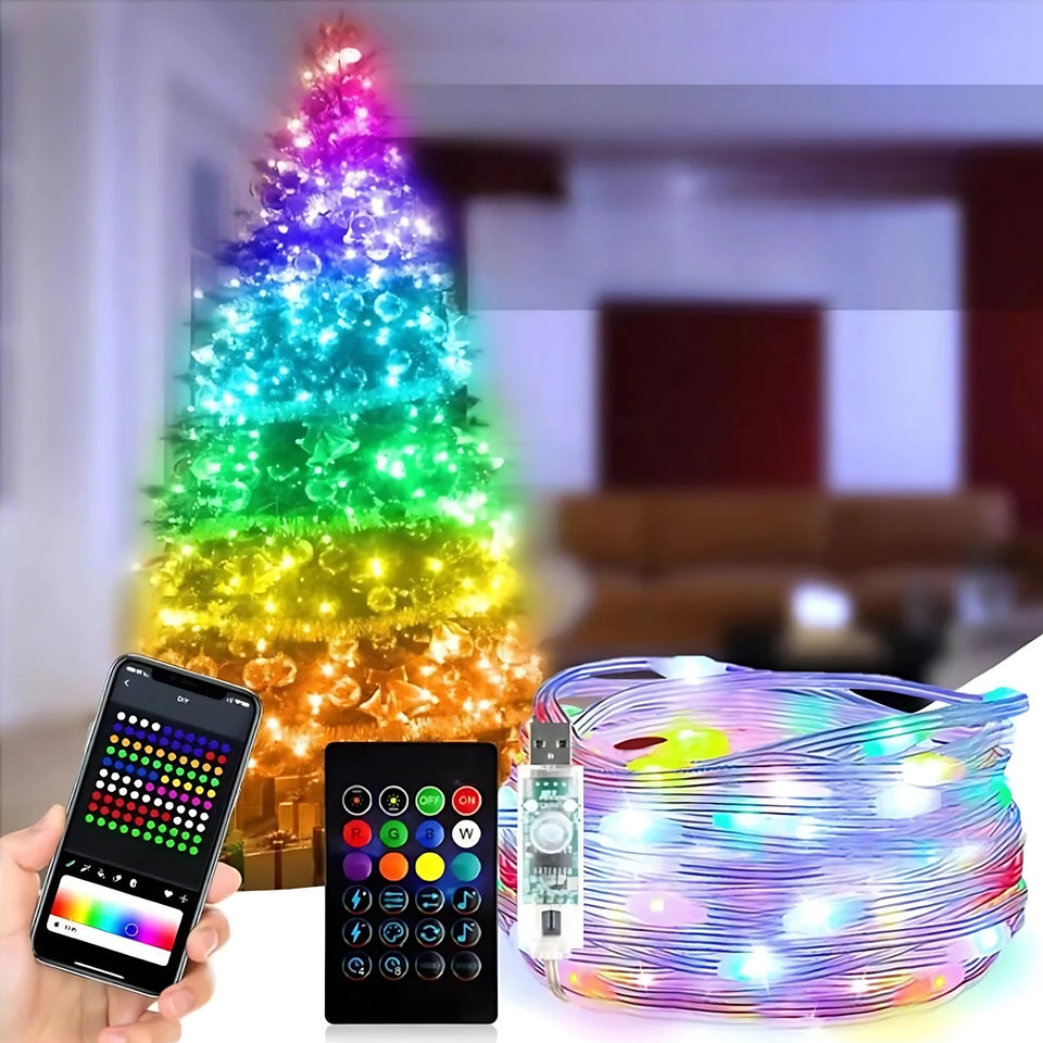 🎄✨ LUZ SMART NAVIDEÑA RGB – ILUMINA TU NAVIDAD COMO NUNCA